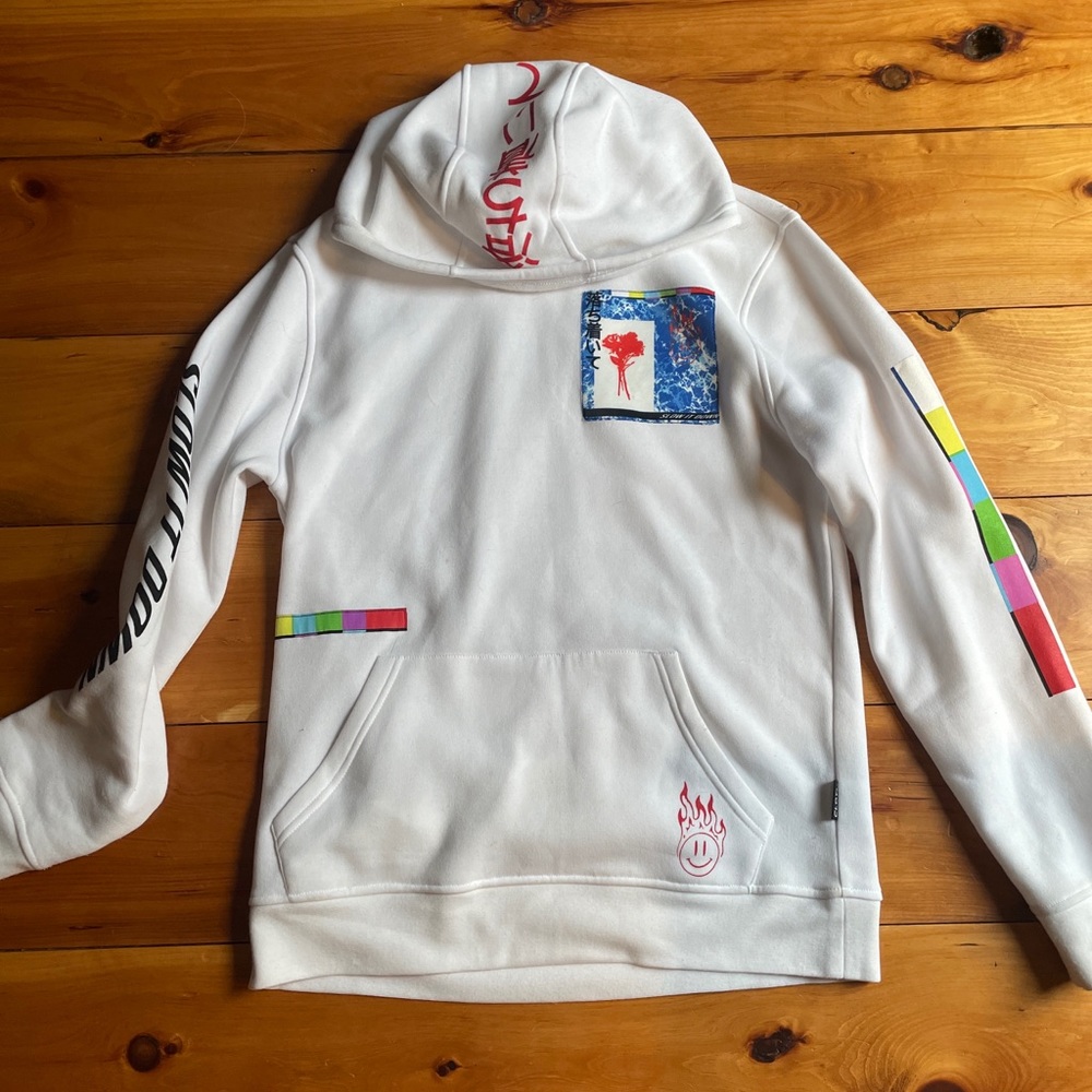 Broklen Cloth Hoodie